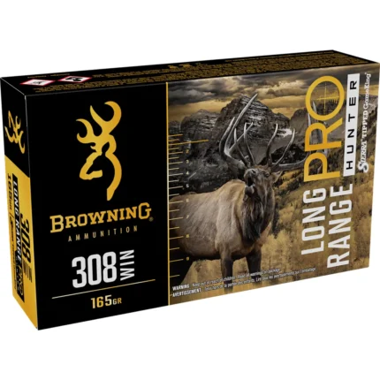 Browning Ammo Long Range Pro 308 Win 165 gr 20 Per Box