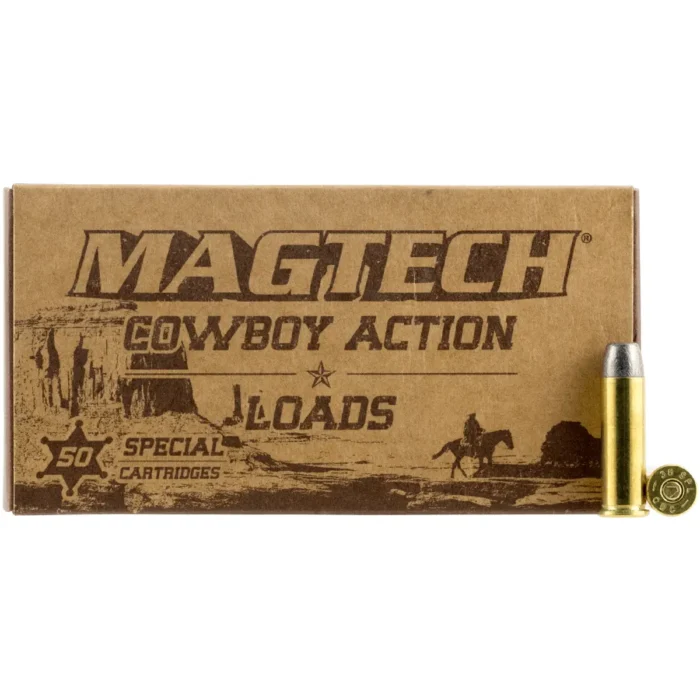 Magtech Cowboy Action 44 S&W Spl 240 gr Lead Flat Nose 50 Per Box 44B