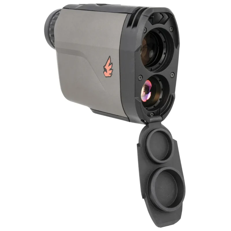 Gunwerks Revic BR4 Rangefinder with 10x Magnification, 4000 Yards Max Distance, Black/Gray Aluminum - AYE1020C