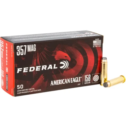 Federal American Eagle Handgun 357 Mag 158 grain Ammo 50 Per Box - AE357A