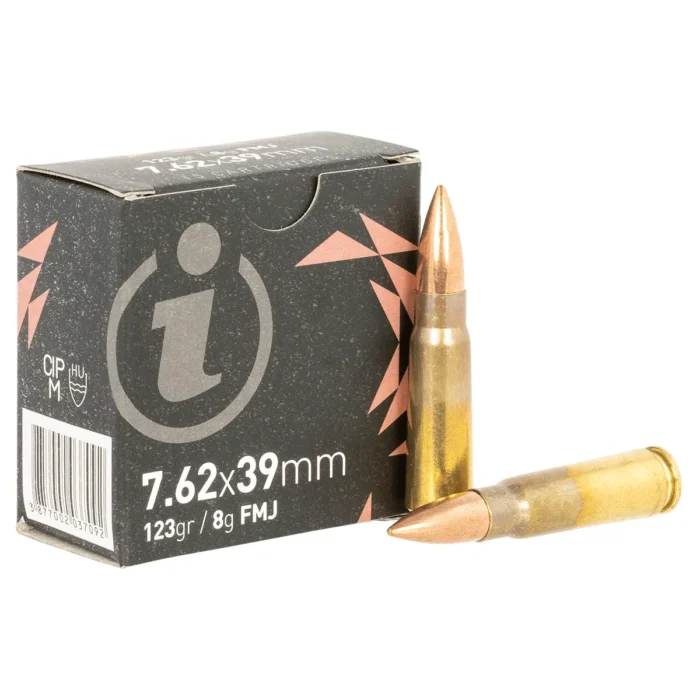 Igman IGMAN762 840 Round Centerfire Rifle 7.62x39mm 123 gr Full Metal Jacket
